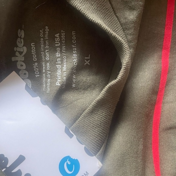 NWT Cookies International Men's olive green Shirt - Picture 5 of 5